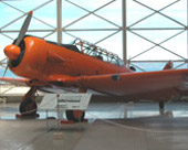 T-6 "Texan" al museo dell'Aeronautica Militare di Vigna di Valle (Roma)